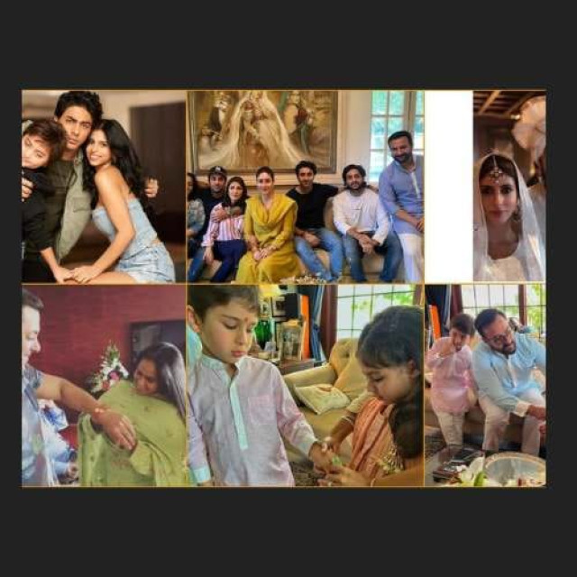 Sara Ali Khans Raksha Bandhan Celebration Ties Rakhi To Jeh At Kareena Kapoors Residence 